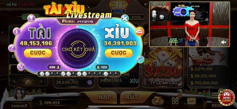 HitClub - Hit.Club: Cổng Game Bài, Tài Xỉu, Nổ Hũ Số 1 9/2025 8 Tài Xỉu (Dice Game)